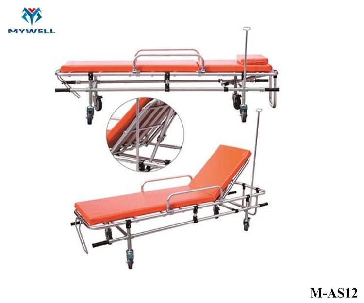 M-As12 Ambulance First-Aid Stretcher Bed for Disabled and Elderly