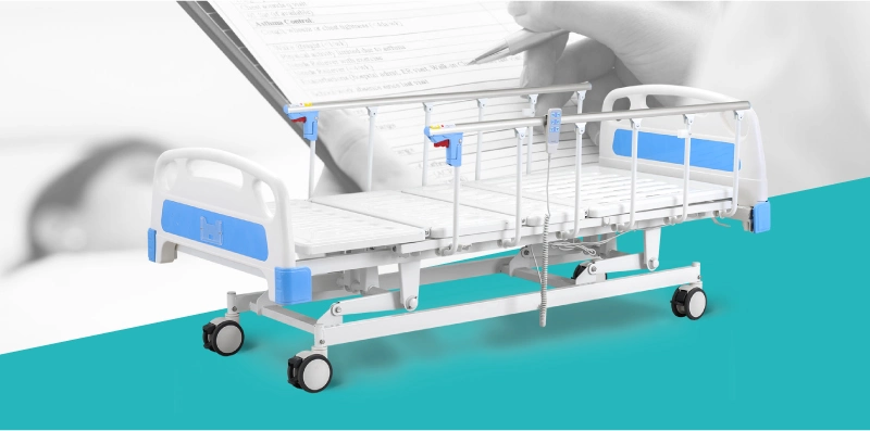 A6w Luxury Electric Hospital Sick Bed with 3 Functions