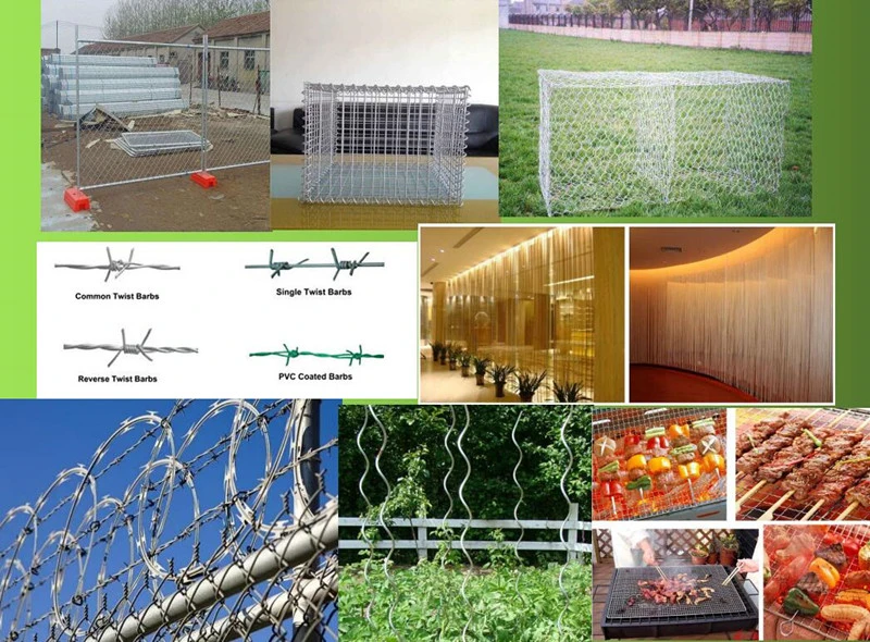 Wholesale PVC Vinyl Metal Welded Steel Garden Construction Swimming Pool Farm Chain Link Temporary Removable Safety Security Wire Mesh Panel Fence