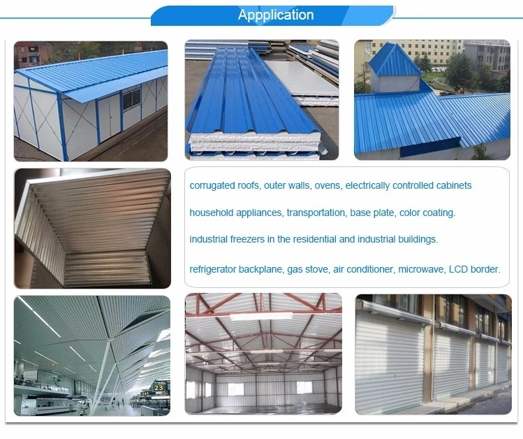 22 Gauge Corrugated Galvanized Zinc Roof Sheets / Iron Steel Tin Roof