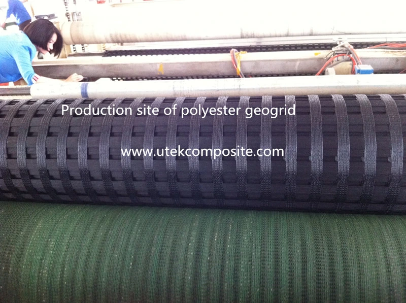 High Strength PVC Coated Biaxial Polyester Geogrid