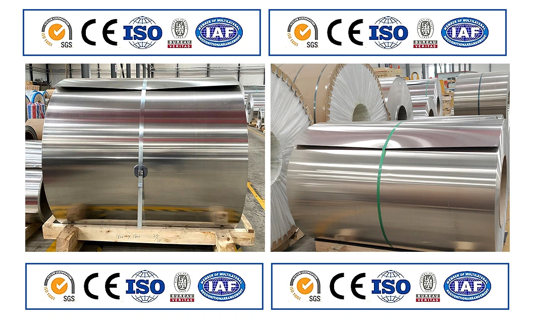 Coil Alloy 8006 1100 5050 6063 5052 H32 1060 1050 6061 3003 Aluminium /Stainless/Carbon/Galvanized/Color Coated/ Copper Coil Sheets From Factory for Sale