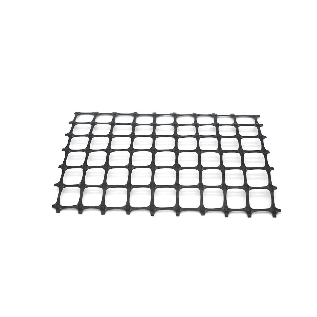 OEM Polypropylene Biaxial Geogrids Supplier for Soil Reinforcement Road Construction