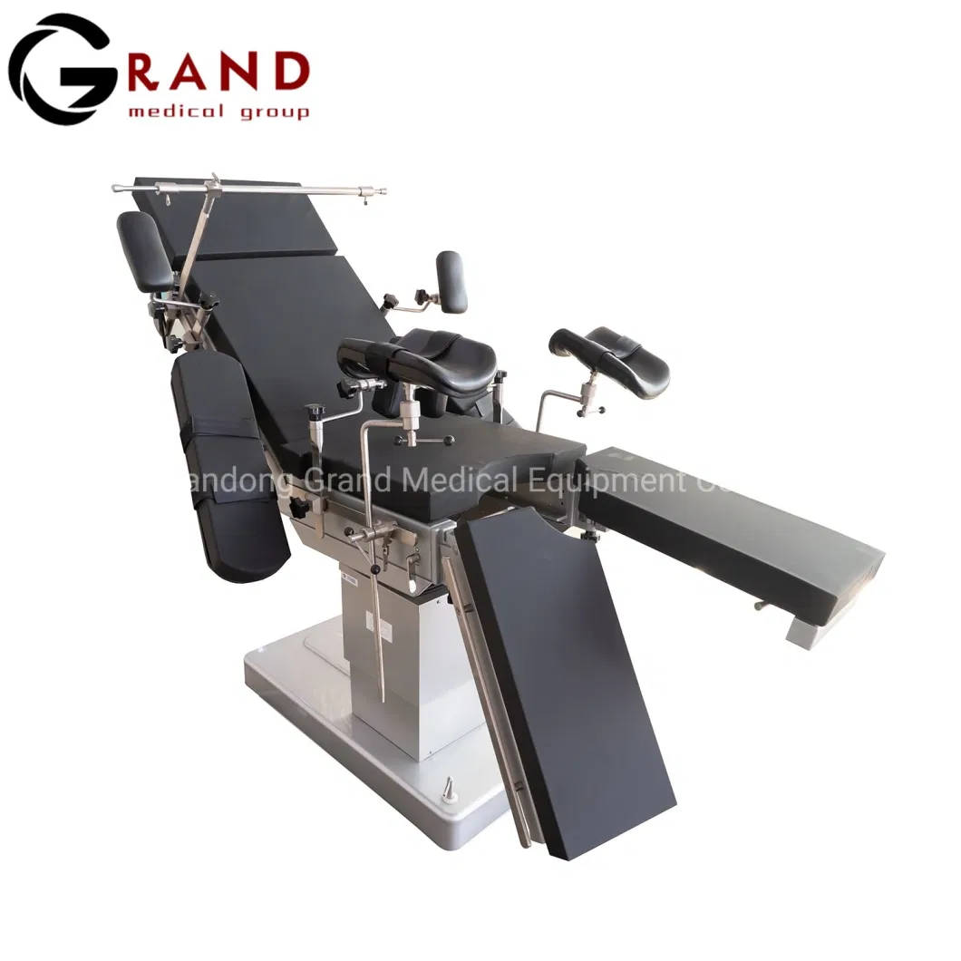 Factory High End Newly Design Customized in Stock Hospital Medical Electric Hydraulic Mobile Operating Room Surgical Operation Table