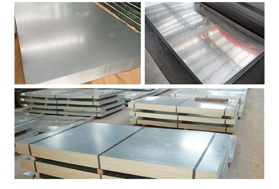 Factory Directly Supply Hot Dipped Zinc Coating Galvanized Steel Plate Sheet