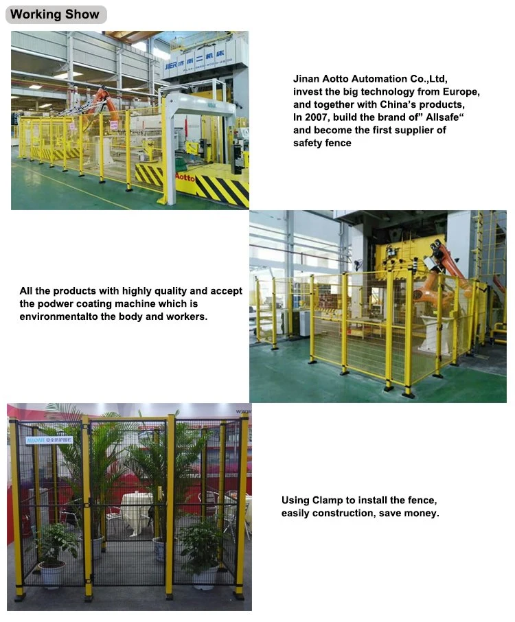 Ndustrial Safety Fence Machine Safety Guidelines Robot Cell Fencing Company