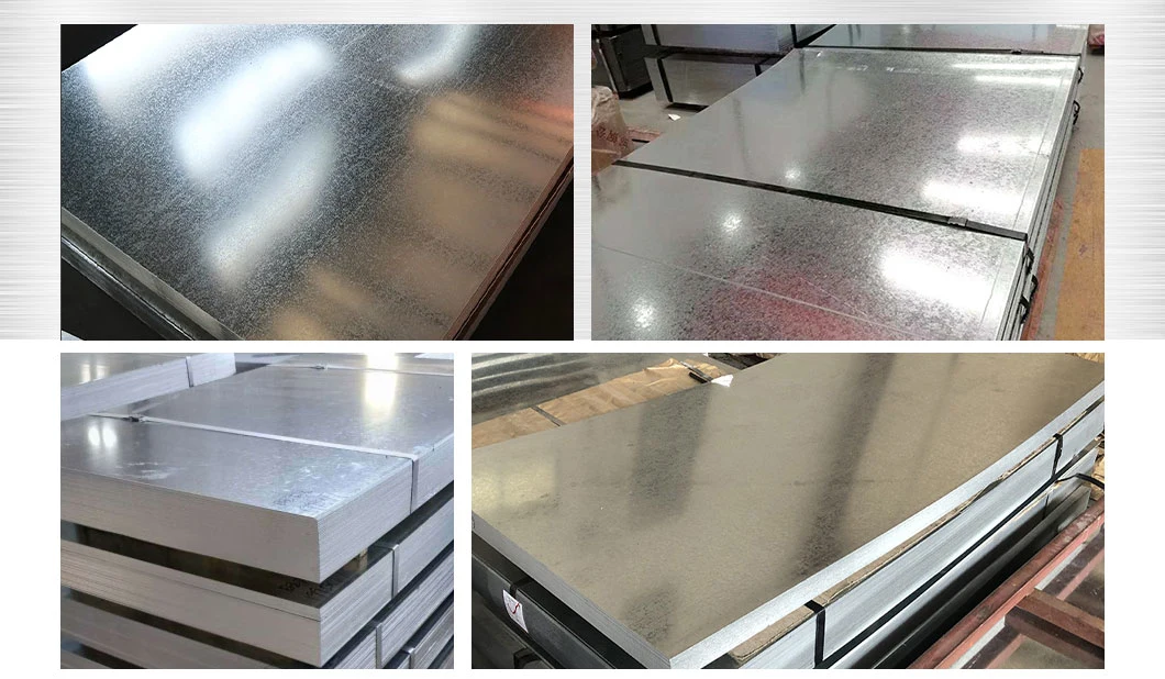 Factory Directly Supply Hot Dipped Zinc Coating Galvanized Steel Plate Sheet