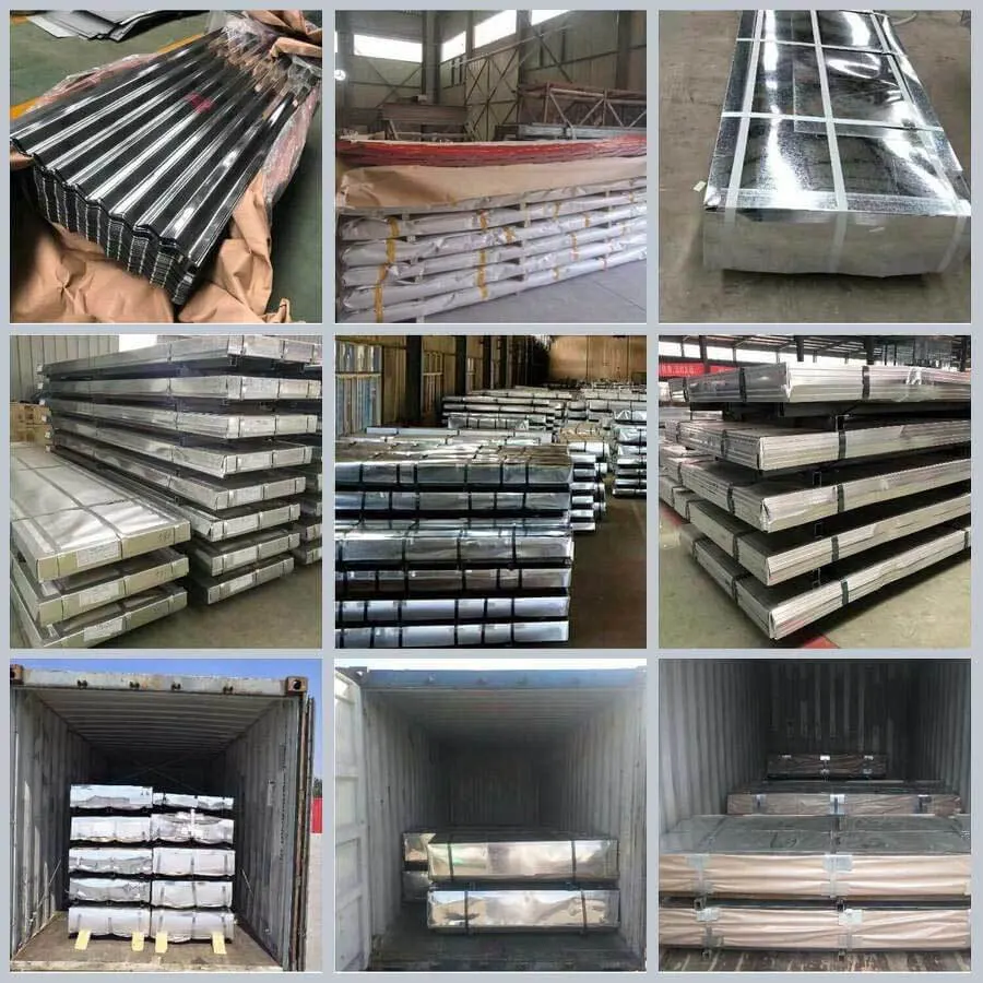 Building Material Factory Price Dx51d Galvanized Corrugated Zinc Coated Galvanized Roofing Sheet Chinese Suppliers