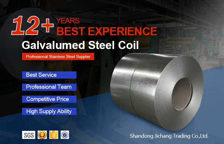 Galvalume Coil Az50 Galvalumed Steel Aluminum Zinc Coated Gl Coil Sheet