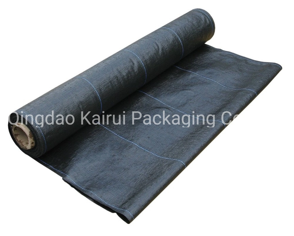 Wholesale 100GSM/120GSM/135GSM/210GSM Geotextile Ground Cover PP Woven Fabric Use for Plant