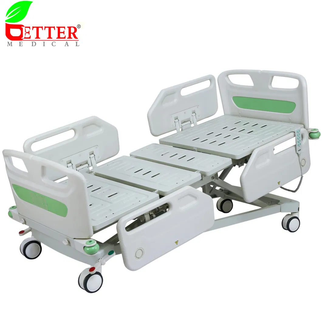 Medical Products 5 Function Electric ICU Hospital Bed for Patient / Nursing