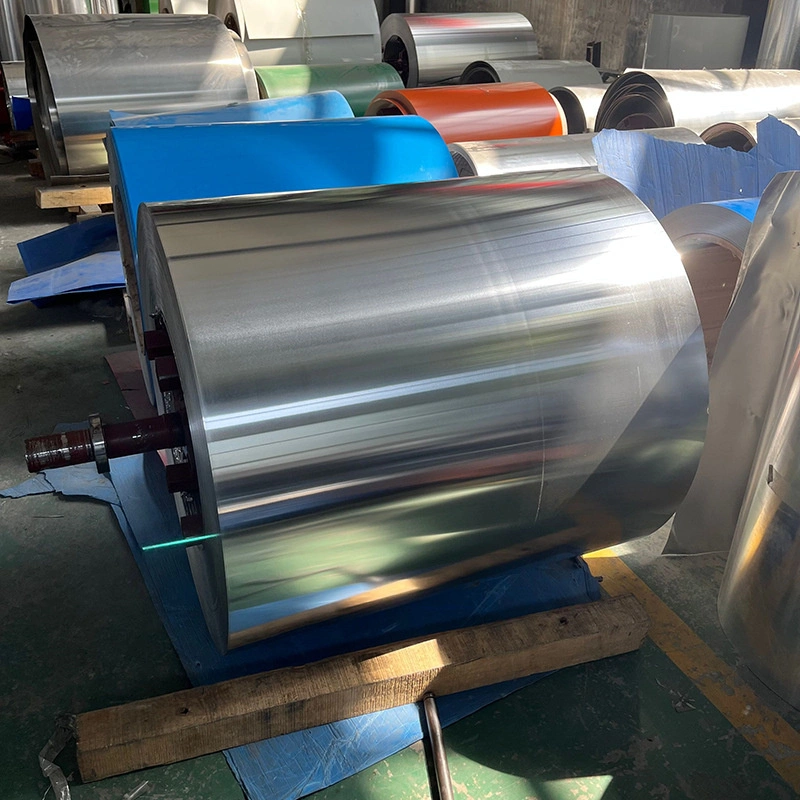 SPCC Cold Rolled Galvalume Steel Zinc Aluminum Metal Roofing Sheet Coil From China Factory