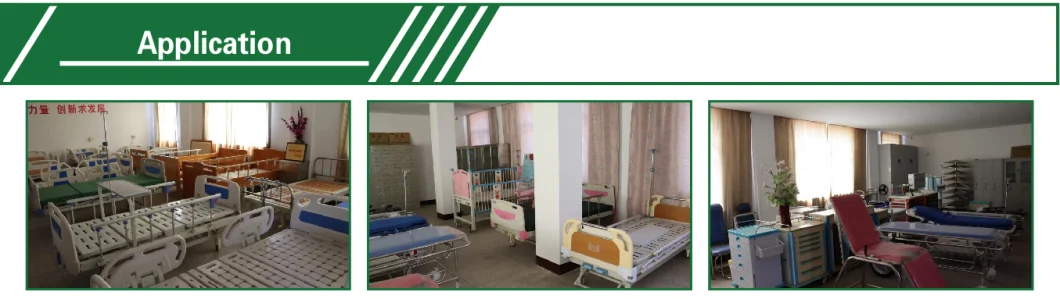 High-Capacity Hospitals&prime; Electric Three Functions Patient Nursing Beds with ABS Bed Board for Large Medical Facilities