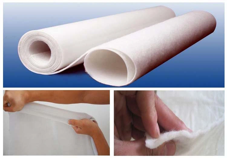 Staple Fibers Non Woven Geotextile