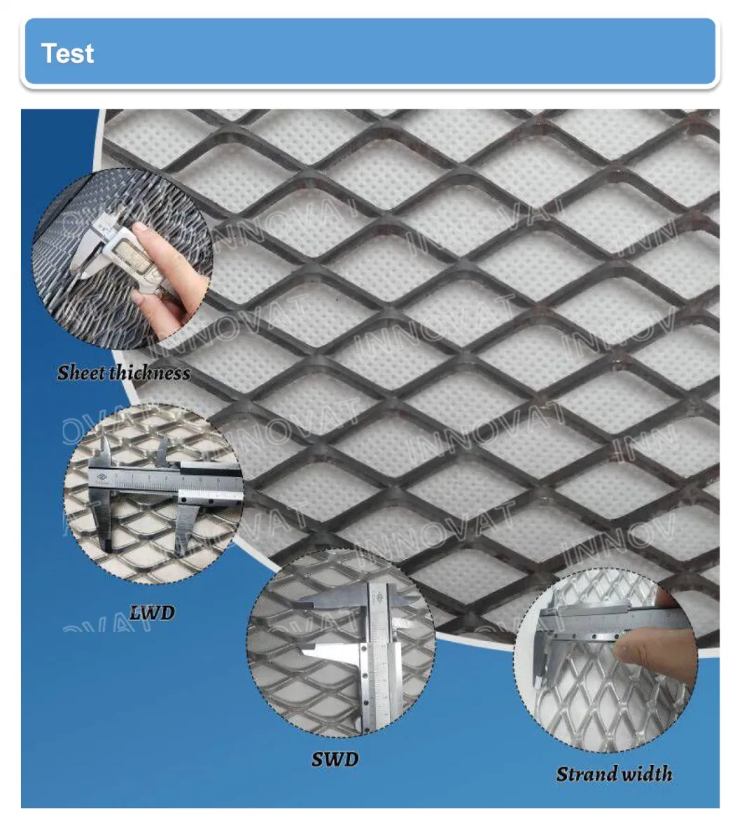 Galvanized Stainless Steel Aluminum Expanded Metal Mesh, Granary Network