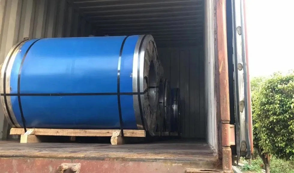 Dx51d/SGCC/ASTM-A653 Z100G/M2 PPGI Prepainted Galvanized Steel Coil for Roof Sheet Zinc Coated