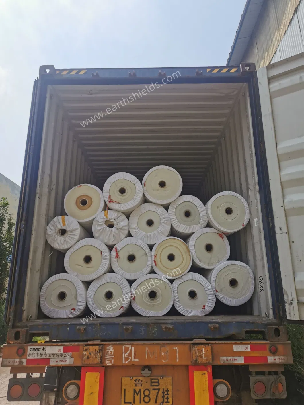 CE ISO Certificated Woven Fabric Stabilization PP Woven Geotextile for Soil Reinforcement 320g