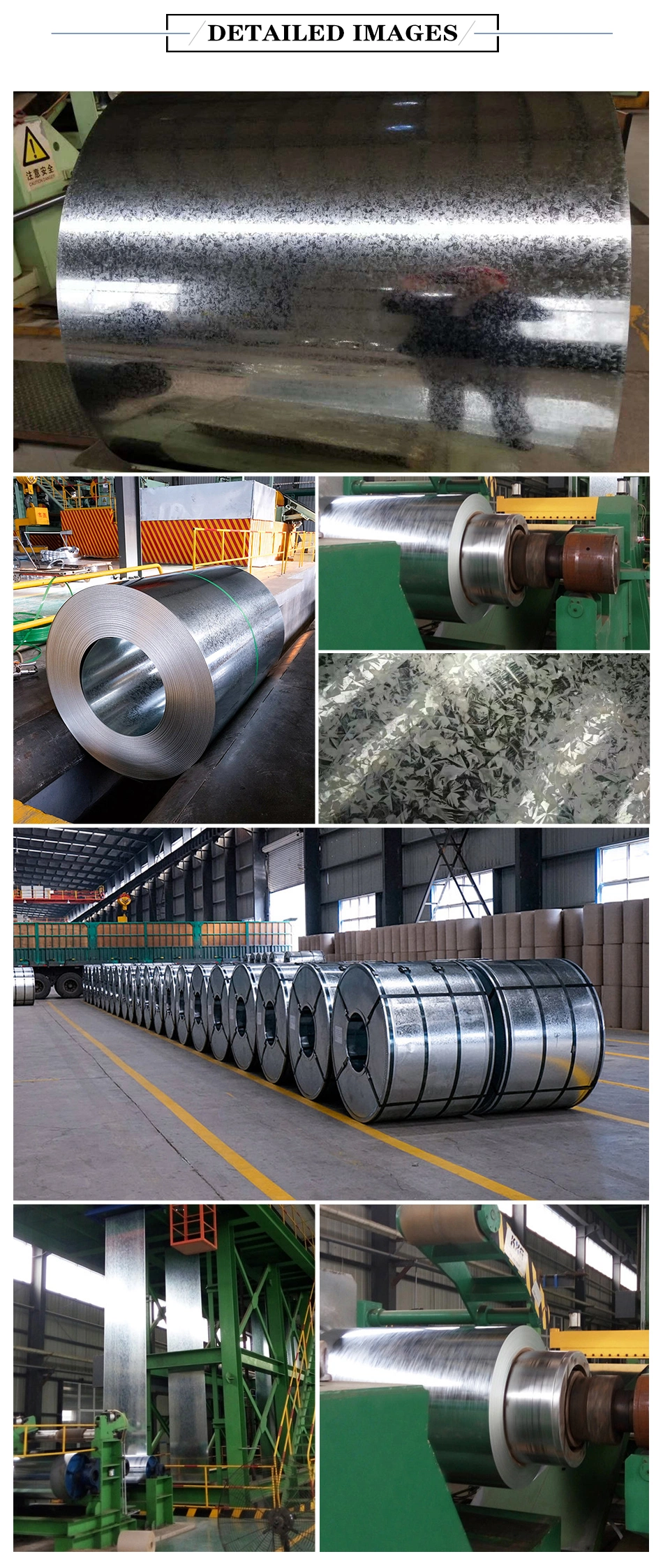 Steel Coils Sheets Galvanized Factory Provide AISI Best Selling JIS Dx51d SGCC Az150 0.12-2.0mm Gi Coils Fast Delivery Lower Price