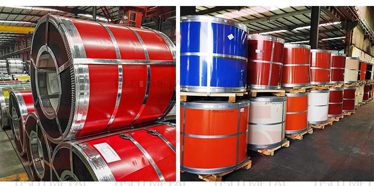 Verified Supplier Color Coated Prepainted Galvanized PPGI Steel Coil