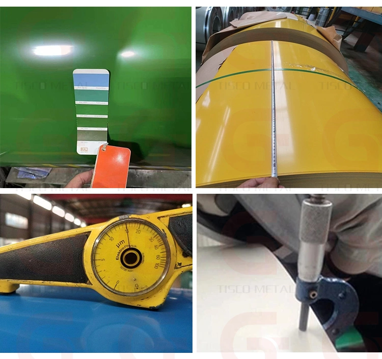 Verified Supplier Color Coated Prepainted Galvanized PPGI Steel Coil