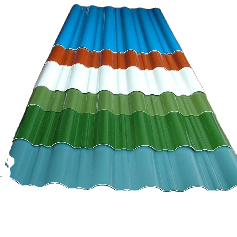 Pre-Painted Steel Roof Sheet Customised Colorful PPGI Steel Roof Sheet Prefab Houses Corrugated Steel Sheet