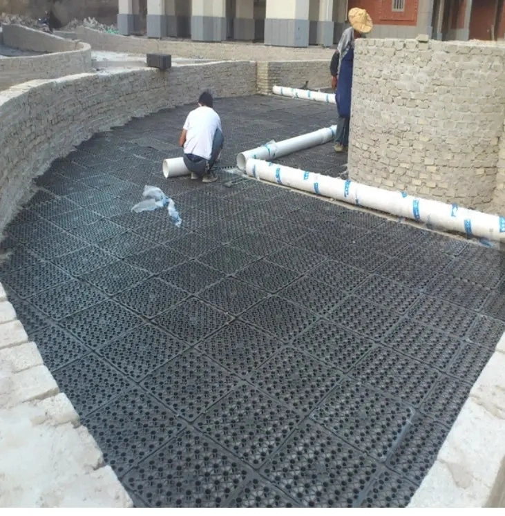 Anhui Chuangwan New Materials Retaining Wall Drainage Mat Sheet Drainage Board