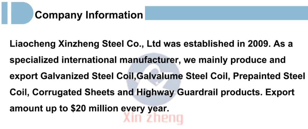 0.12-0.8mm Steel Corrugated Galvanized Sheet