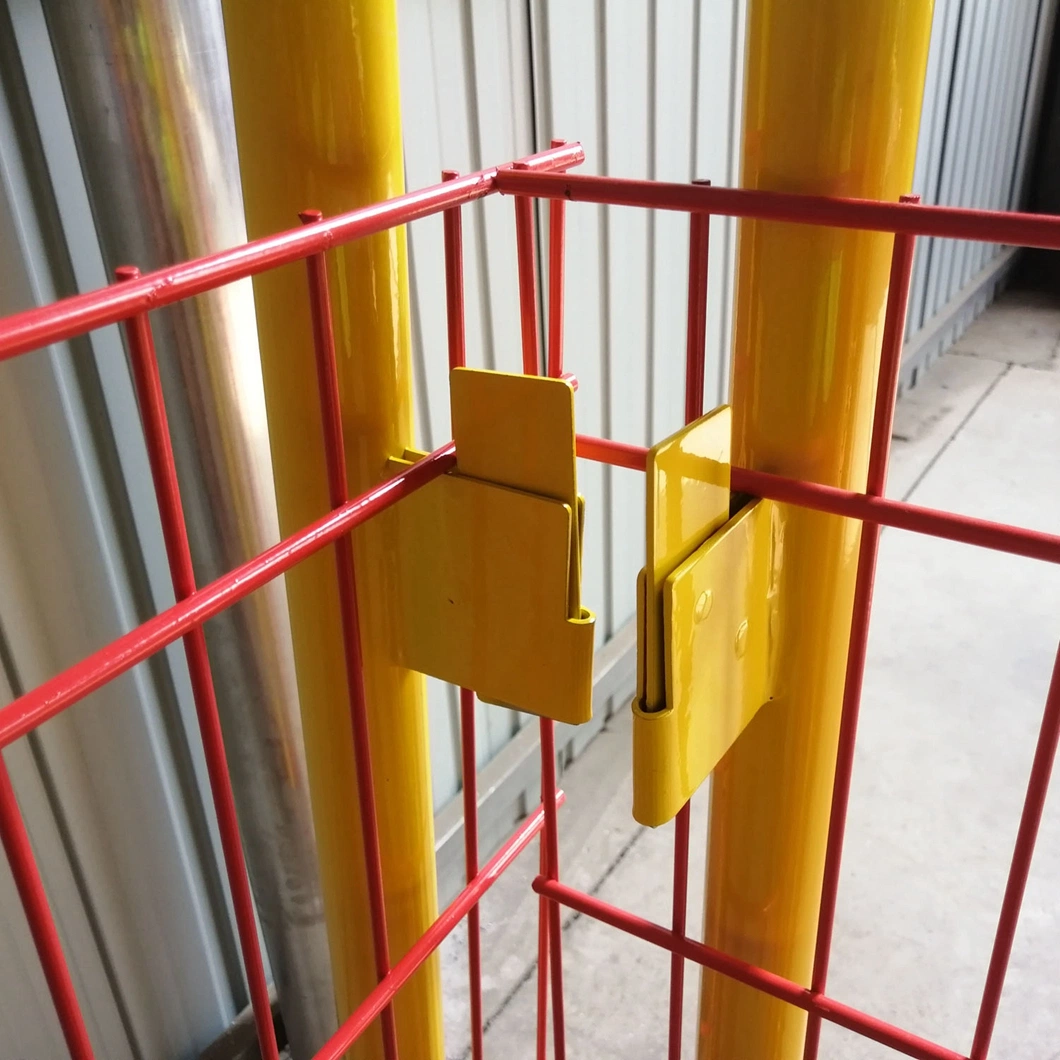 Powder Coated Building Construction Safety Edge Fall Protection Barrier Fence