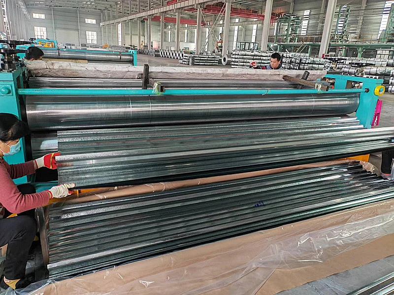 Factory Supply High Quality Tile Galvalume 0.5mm Wall Thickness 1000*2000mm Z275 Steel Z40 Z60 G90 Roof Sheets Gi Sheet 14 Gauge 18 Gauge Corrugated Sheet