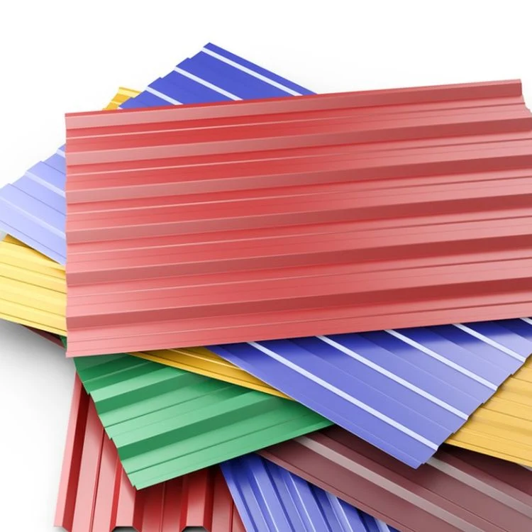 PPGL Color Coated 16 Feet 20 Feet 20 Gauge 16 Gauge 22 Gauge Prepainted Corrugated Steel Roofing Dx51d SGCC CGCC Galvanized Roof Sheet