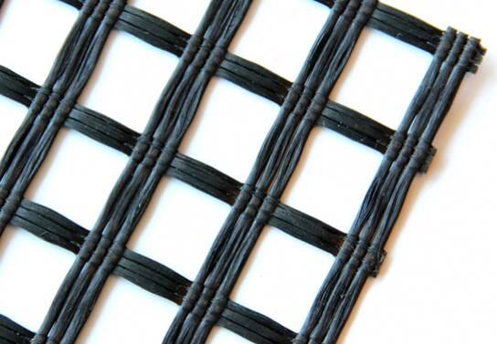 Manufacturer Fiberglass Geogrid Factory Driveway Road Reinforcement