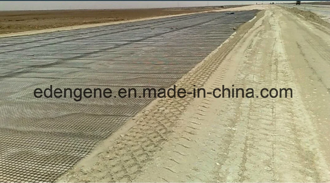 Biaxial PP Plastic Geogrid Compound Nonwoven Geotextile for Slope Protection