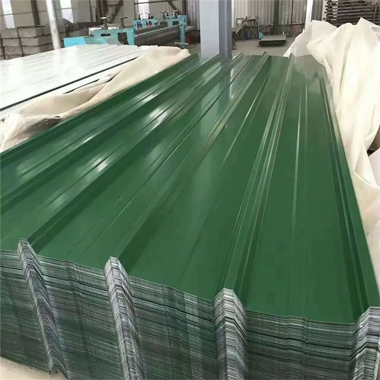 Customized Wholesale Corrugated Steel Roofing Iron Sheets Galvanized PPGI Metal Zinc Colour Coated Galvan Roofing Sheets