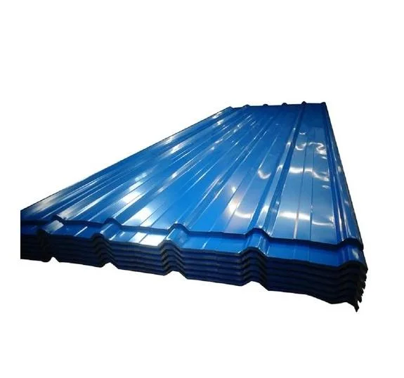 Factory Supply Galvalume Corrugated Steel Sheet Zinc Coated Roofing Sheet with Export Standard Packing