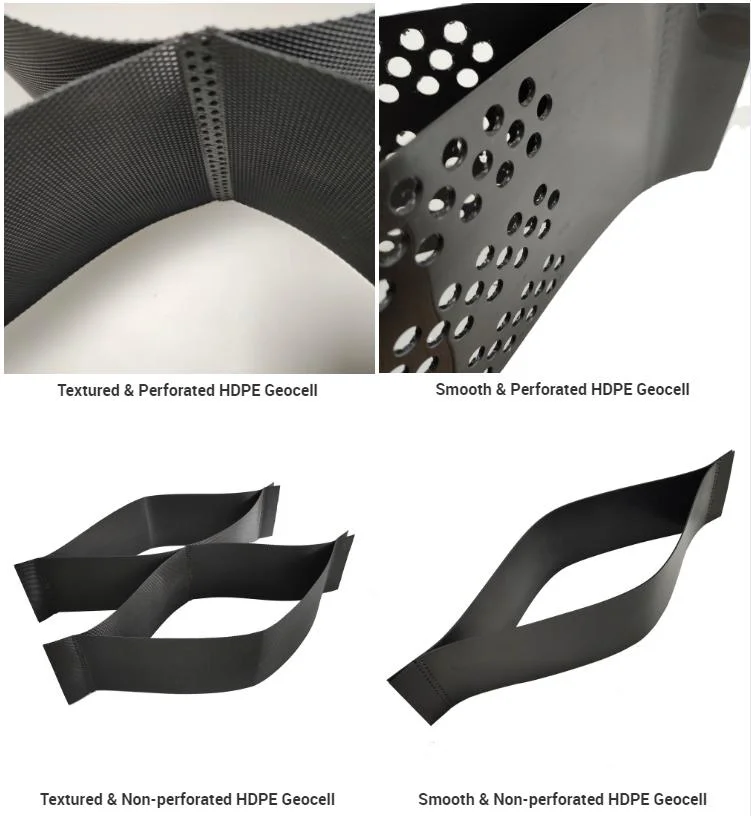 Stabilizer Geocell Ground Grid for Road Strong Flexible HDPE Geocell Terram Geocell Price