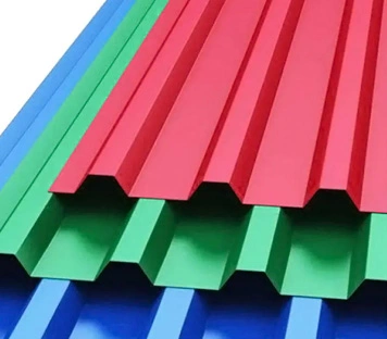 Factory Direct Sale Galvalume Galvanized Metal Roofing Aluzinc Color Coated Roofing Sheets