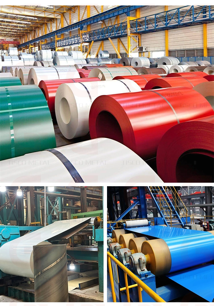 Verified Supplier Color Coated Prepainted Galvanized PPGI Steel Coil