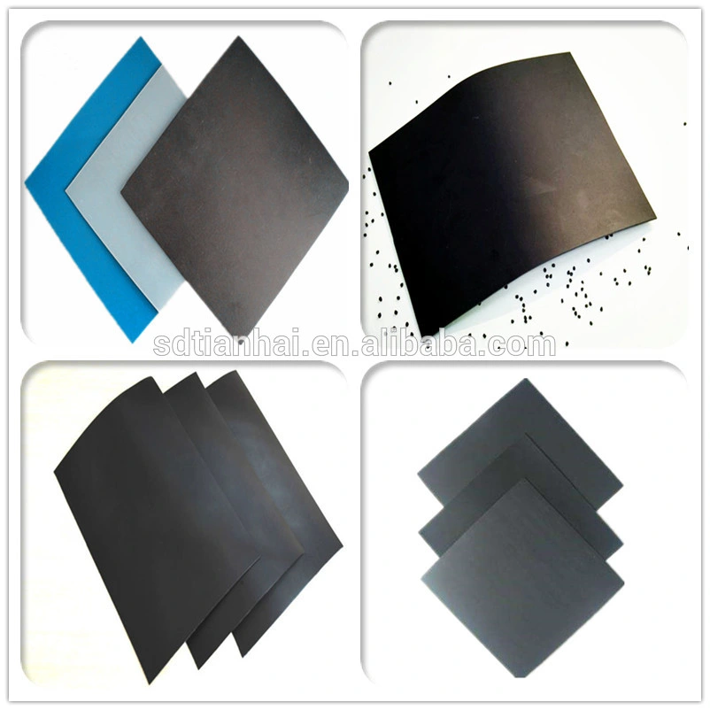 Factory Price Puncture Resistance Geotechnical Project 0.2mm-2.5mm Geomembrane Cost Pond Liner Waterproof Membrane