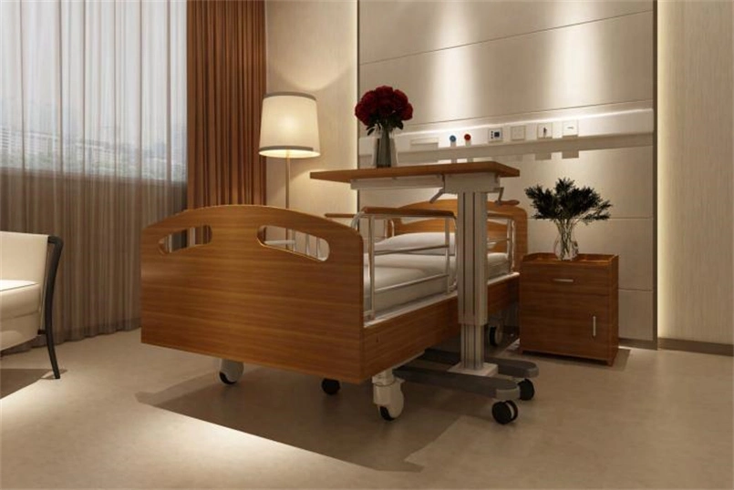 Hospital Clinic Bed Manufacturer Two Cranks Manual Medical Beds