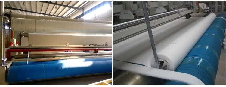Pet Polyester Nonwoven Geotextiles Fabric for Road Railway Airport Foundation Reinforcement 200g 400g 800g