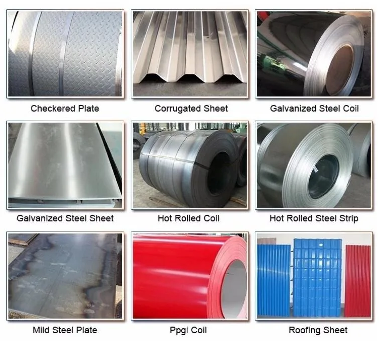 Building Material Factory Price Dx51d Galvanized Corrugated Zinc Coated Galvanized Roofing Sheet Chinese Suppliers