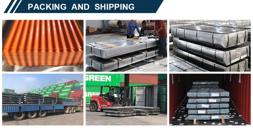 Factory Directly Provide Prepainted Galvanized Steel Roofing Sheet / Zinc Color Coated Corrugated Steel Roofing Sheet