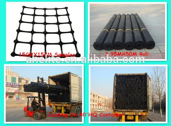 for Retaining Walls Slop Protect Steel Plastic Welding Geogrid