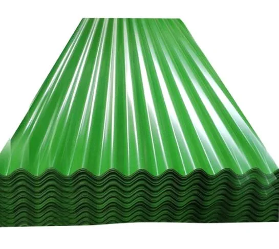 Factory Supply Galvalume Corrugated Steel Sheet Zinc Coated Roofing Sheet with Export Standard Packing