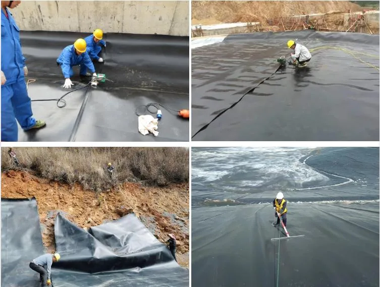 1.5mm Acuculture Composite HDPE Geomembrane for Pool