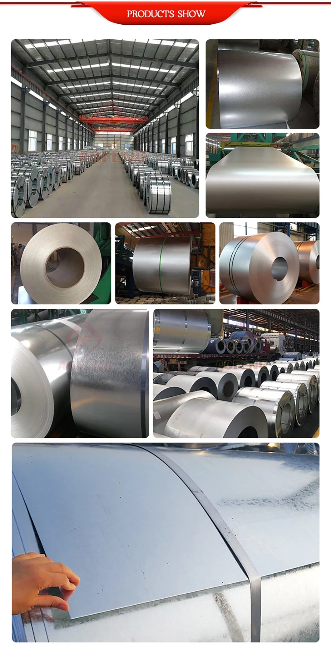 Hot Dipped Galvalume Steel Coil From China Thickness 0.13mm 0.16mm