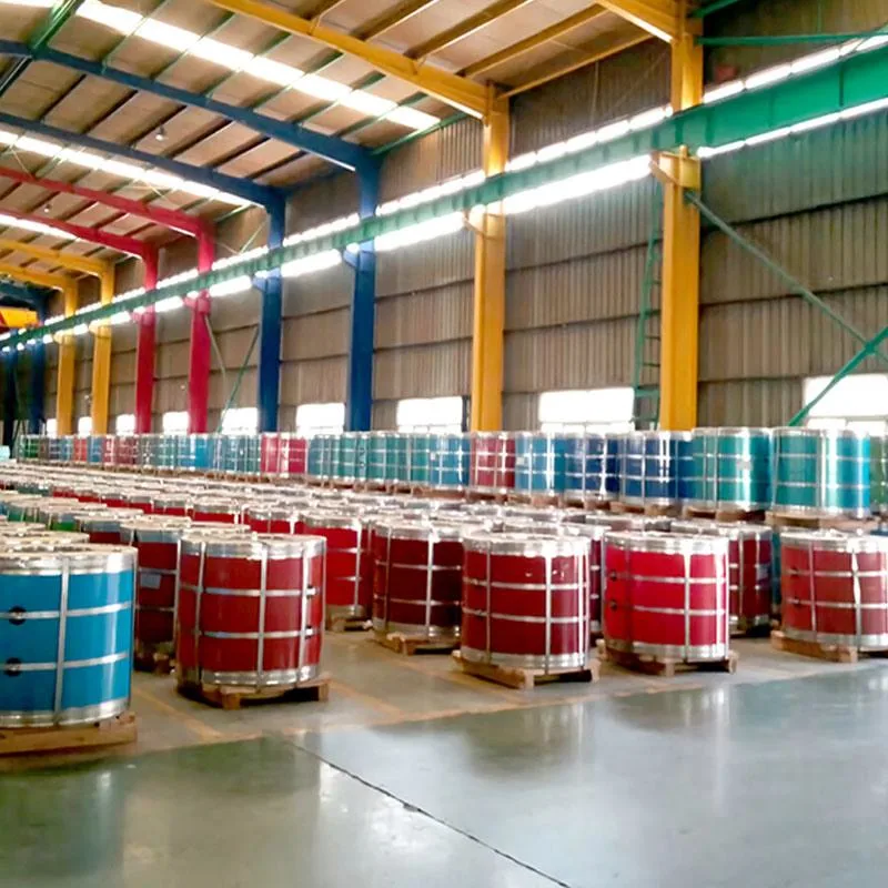 Cold Rolled Steel Coil Metal Steel PPGL Wholesale Prepainted Color Coated Steel Coil PPGI