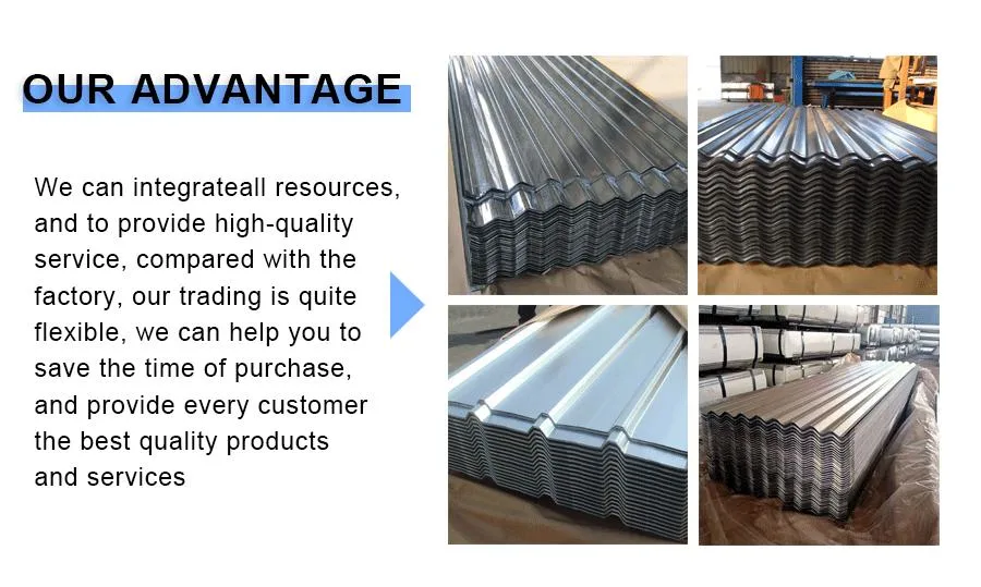 Steel Manufacturing Roofing Material Gi Sheet Galvanized Steel Corrugated Roofing Sheet