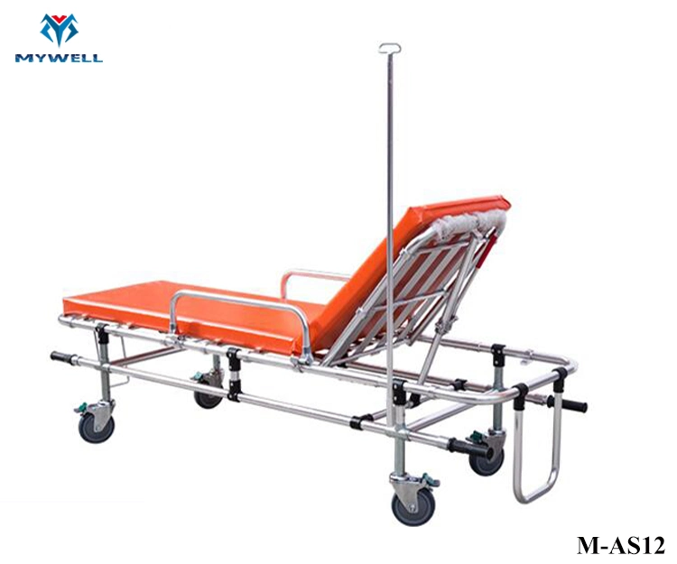 M-As12 Ambulance First-Aid Stretcher Bed for Disabled and Elderly