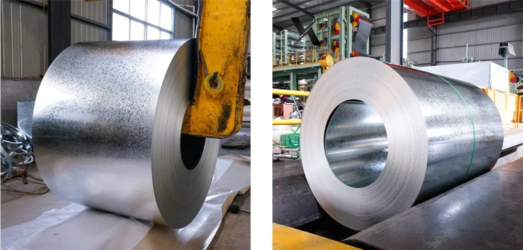 DIN Dx51d 0.2-6.0mm*600-1250mm Hot Cold Rolled Galvanized Steel Coil Gi